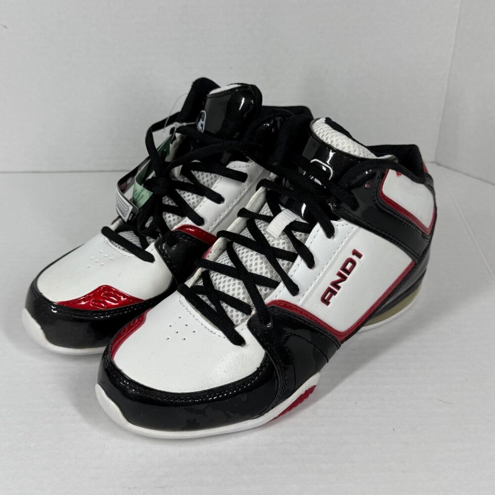 AND1 Basketball Sneakers White Boys Size 5 | NWT